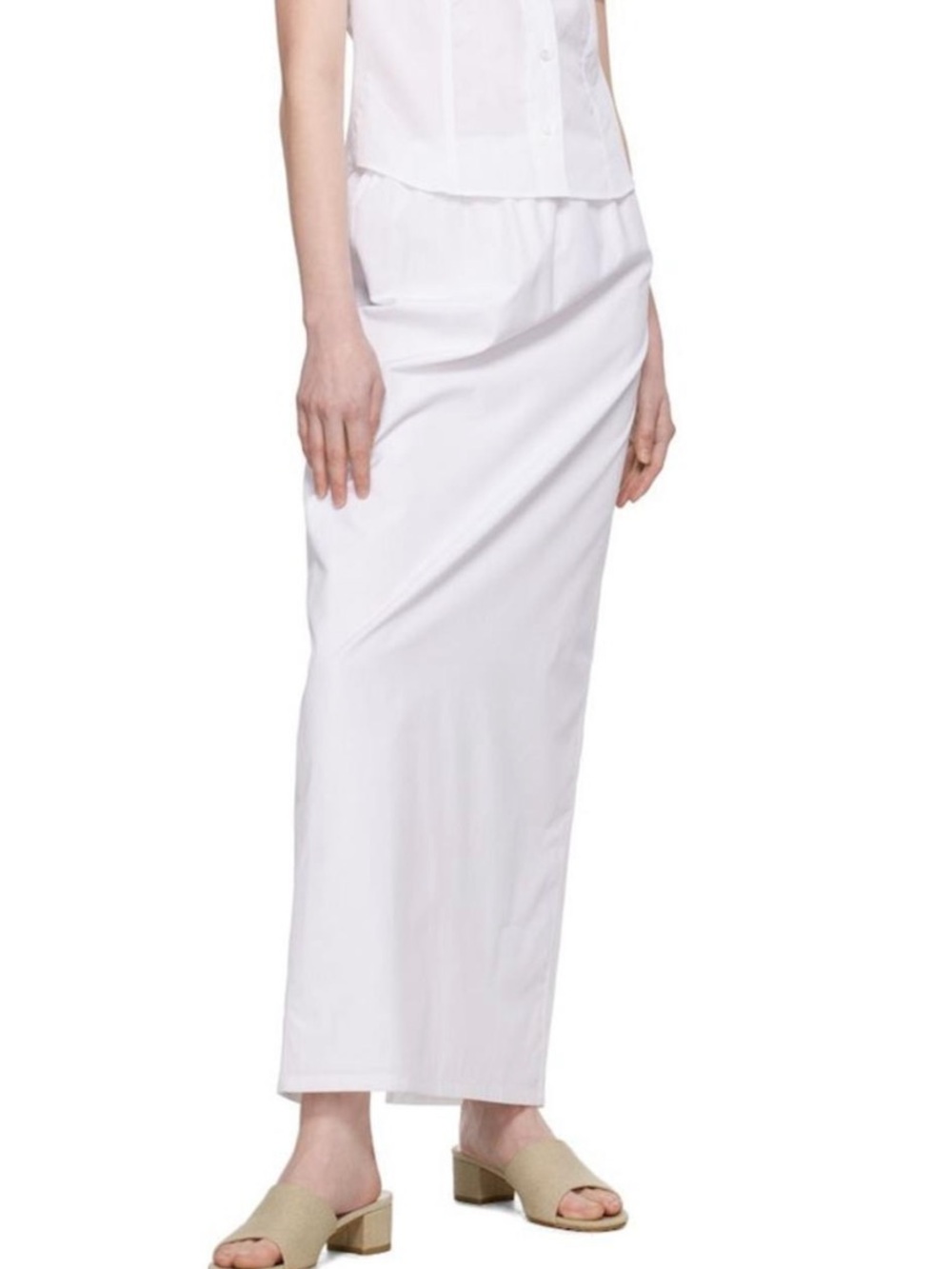 Saks Potts Livia Maxi Skirt - White